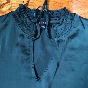 NWT EMERALD GREEN BLOUSE